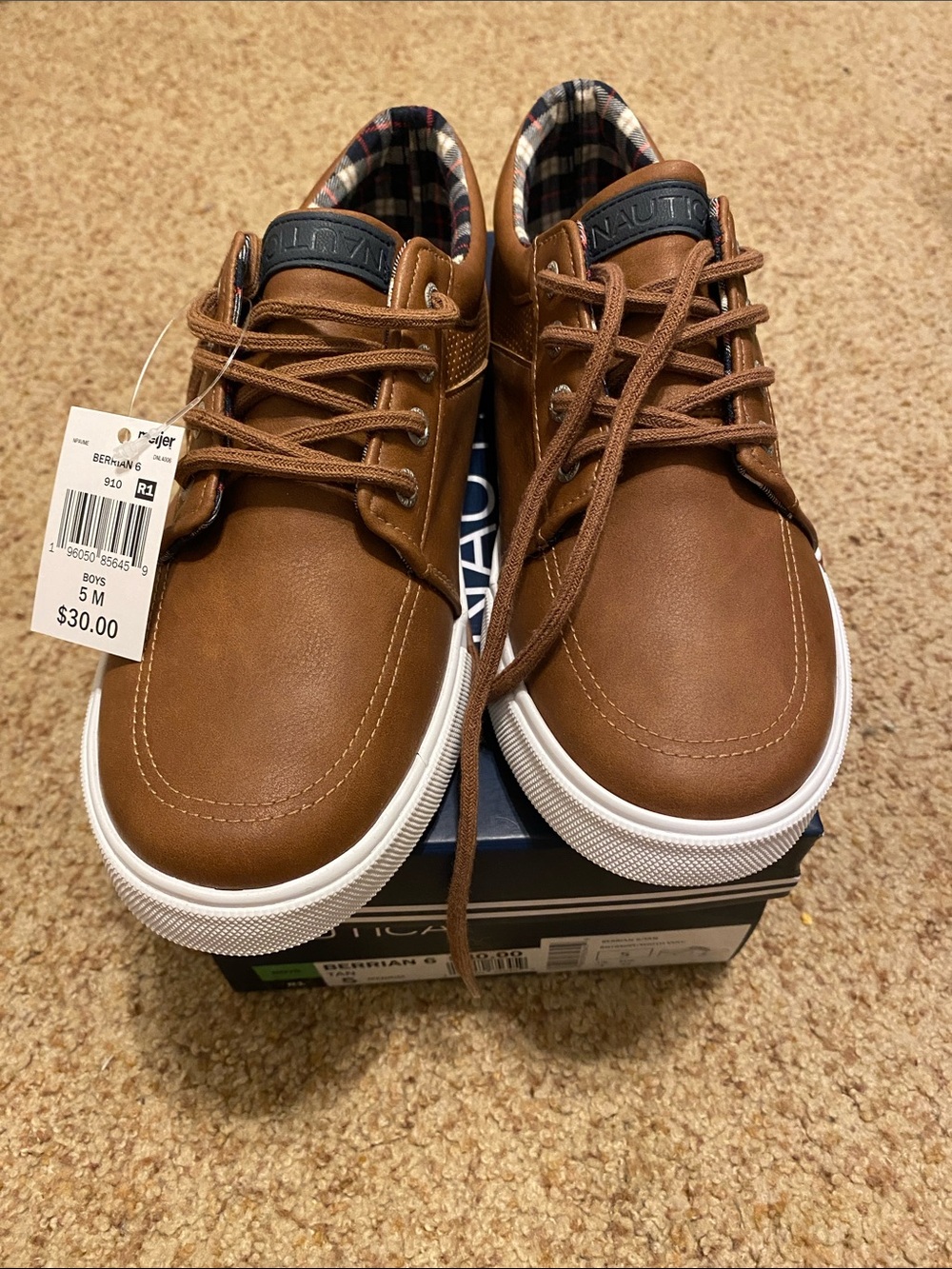 Brown Dress sneakers